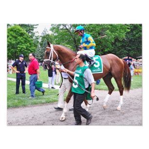 Mr. Z in the 100th Sanford Stakes Photo Print