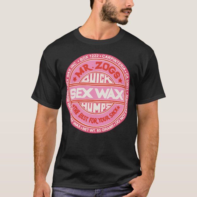 Mr Zogs Circle In Preppy Hot Pink T-Shirt (Front)