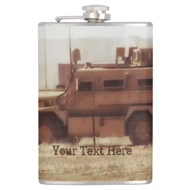 MRAP 8 oz Flask (Front)