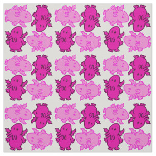 MrCthulhu Pink Repeat Fabric