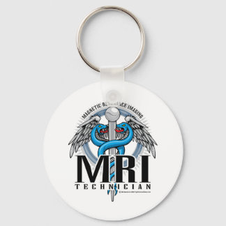 MRI Tech Caduceus Key Ring