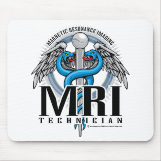 MRI Tech Caduceus Mouse Pad