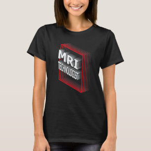 MRI Technologist Job Title Appreciation Retro T-Shirt
