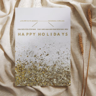 mRNA Biology happy holidays Holiday Card