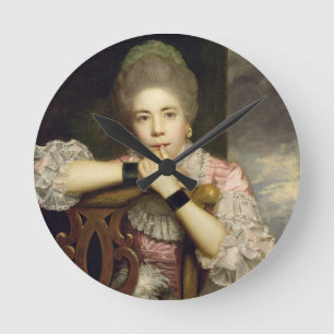 Mrs Abington as Miss Prue in Congreve's 'Love for Round Clock