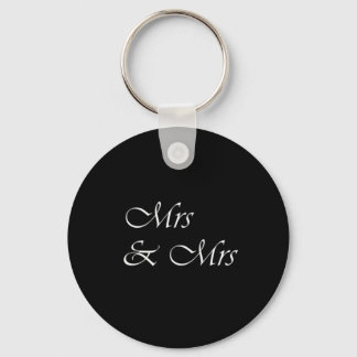 Mrs and Mrs Key Ring