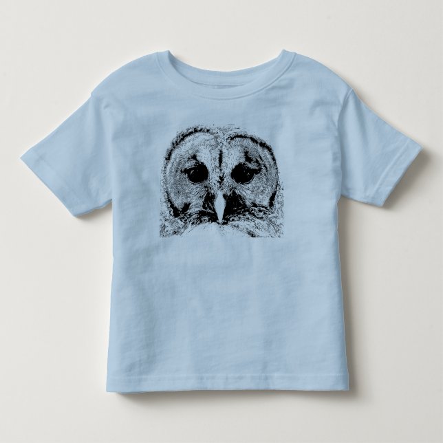 Mrs Barred Owl - Toddler Tee (Front)