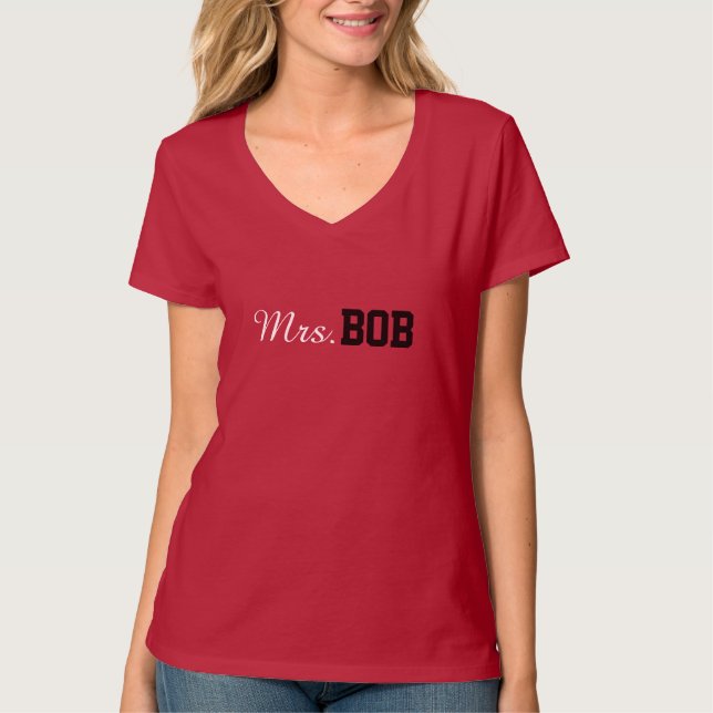 Mrs. BOB Shirt (Front)
