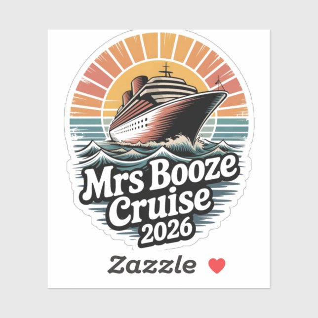Mrs Booze Cruise 2026 Matching Couples  (Sheet)