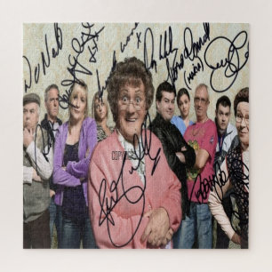 mrs browns boys signed jigsaw puzzle
