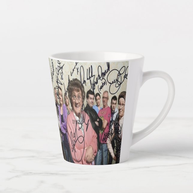 mrs browns boys signed latte mug (Right)