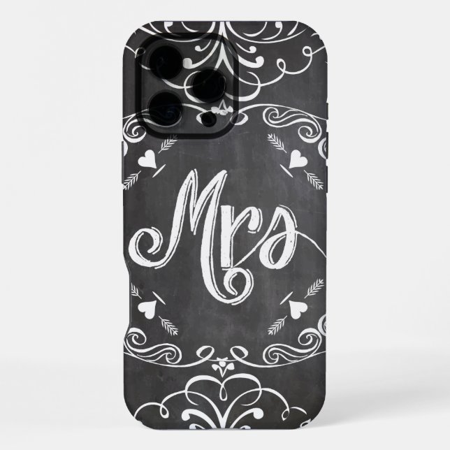 Mrs. Chalkboard iPhone5 Case (Back)