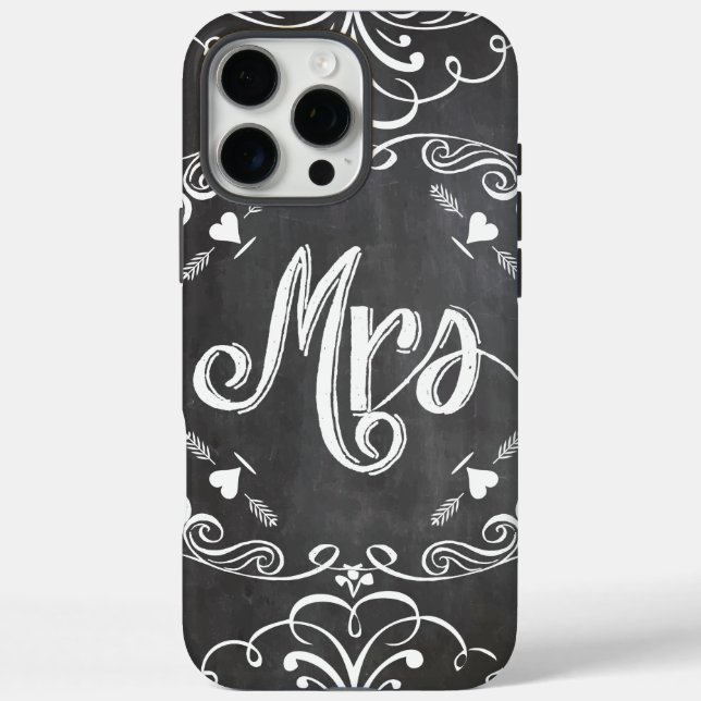 Mrs. Chalkboard iPhone5 Case (Back)