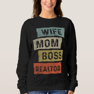 Mrs Chef Mother Relator Proud Husband Father Famil Sweatshirt