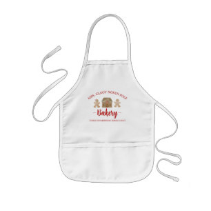 Mrs. Claus Bakery Christmas, Child Apron