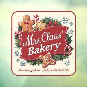Mrs, Claus Bakery vintage