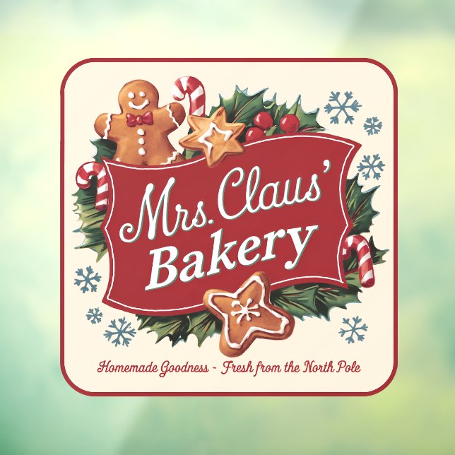 Mrs, Claus Bakery vintage (Sheet 3)