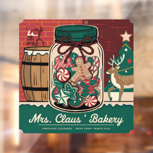Mrs. Claus bakery vintage