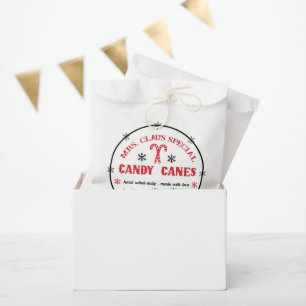 Mrs. Claus candy canes Favour Bags