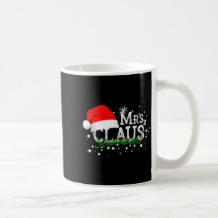 Mrs Claus Christmas Couples Matching Her Xmas Paja Coffee Mug