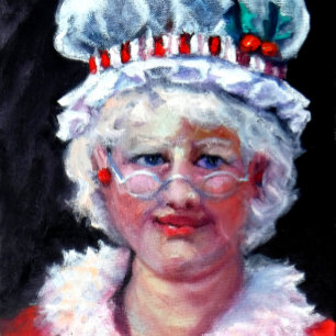 Mrs. Claus Gift Wrap