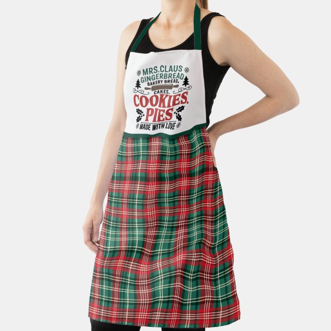 Mrs. Claus gingerbread bakery  Apron (Insitu)
