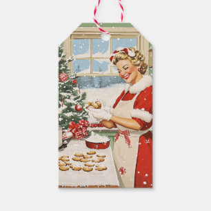 Mrs. Claus Holiday Baking Delight Gift Tags