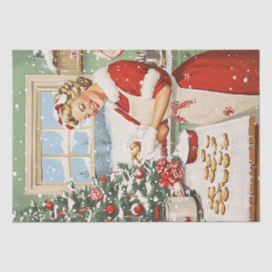 Mrs. Claus Holiday Baking Delight Tissue Paper