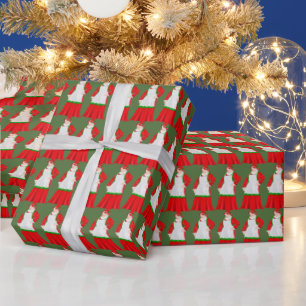 Mrs Claus Holiday wrapping paper