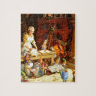 Mrs. Claus & Santa's Elves Bake Christmas Cookies