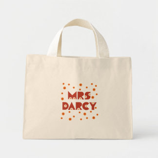 Mrs. Darcy Flower Tote Bag