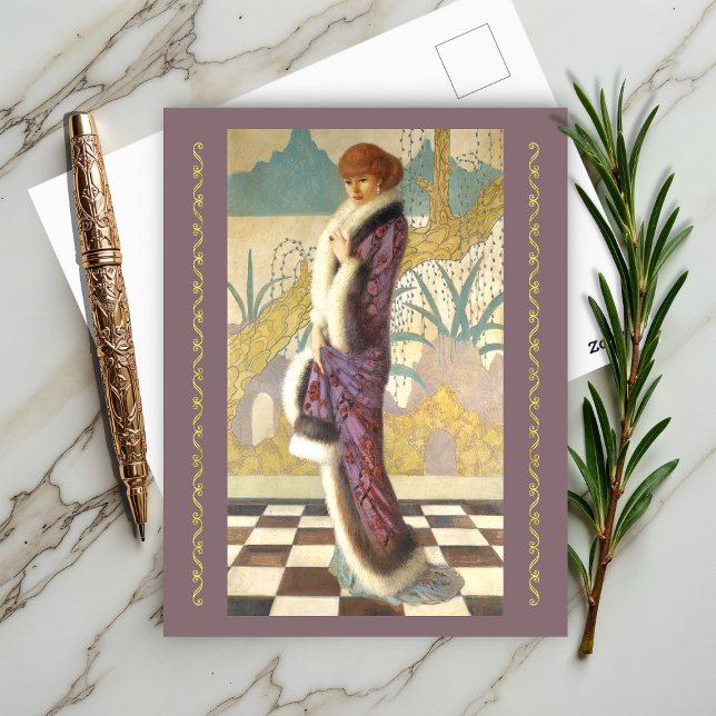 Mrs. Ethel Cushing   Postcard (Creator Uploaded)