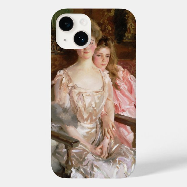 Mrs. Fiske Warren and Her Daughter Rachel Case-Mate iPhone Case (Back)