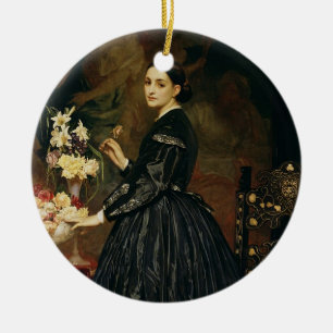 Mrs James Guthrie, c.1864-5 (oil on canvas) Ceramic Tree Decoration