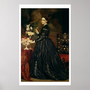 Mrs James Guthrie, c.1864-5 (oil on canvas) Poster