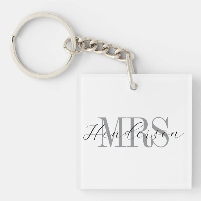 Mrs. Key Ring (Front)