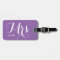 Mrs. Luggage Tag - purple