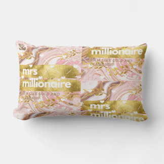 mrs. millionaire© I am like Gold and Diamonds!  Th Lumbar Cushion