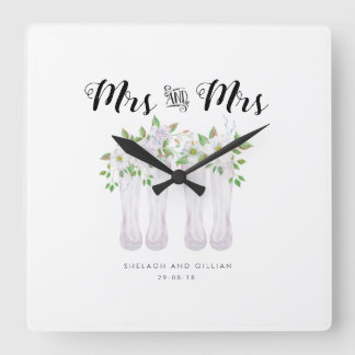 Mrs & Mrs Clock Wedding Anniversary Christmas Gift