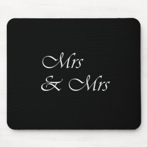 Mrs & Mrs Mouse Pad