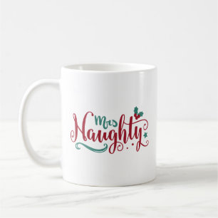 Mrs Naughty Coffee Mug