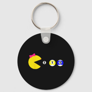 Mrs Nom Nom Billiards Key Ring