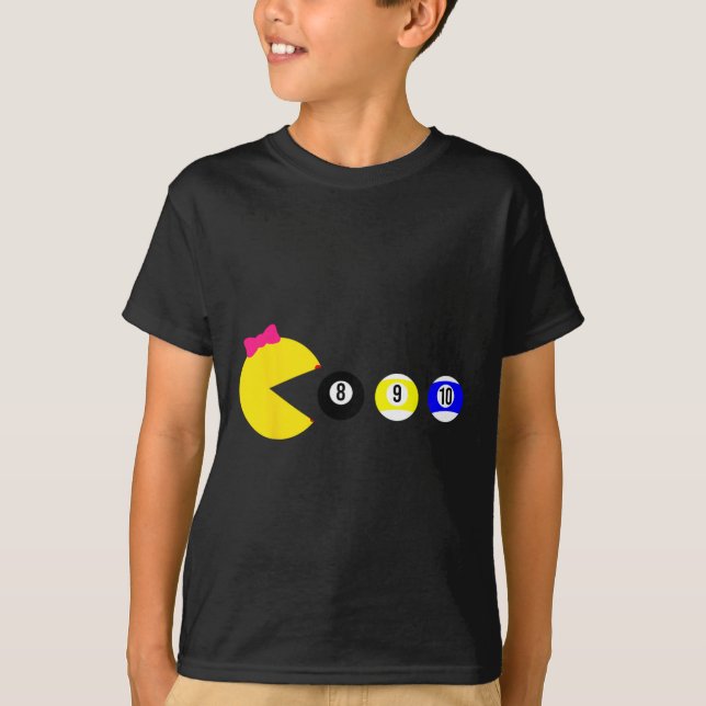 Mrs Nom Nom Billiards  T-Shirt (Front)
