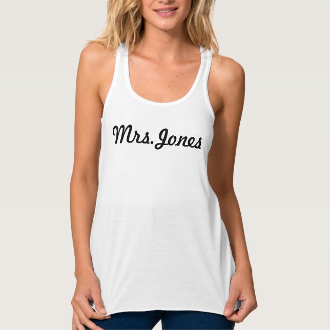 Mrs. Personalised Tee (Front)