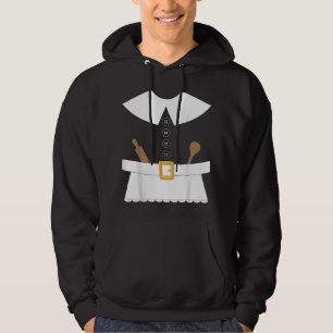 Mrs Pilgrim Matching Thanksgiving Couples Costume Hoodie
