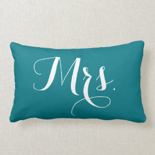 "Mrs." pillow
