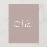Mrs