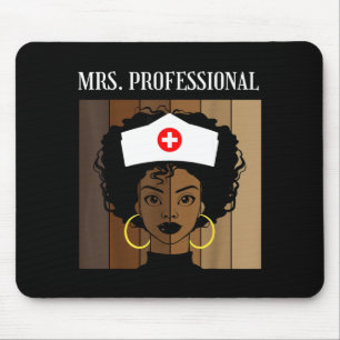 Mrs Professional Nursing Degree Nurse Profession B Mouse Pad
