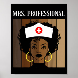 Mrs Professional Nursing Degree Nurse Profession B Poster