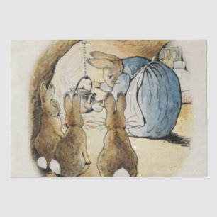 Mrs Rabbit Pours Tea by Beatrix Potter Tissue Paper